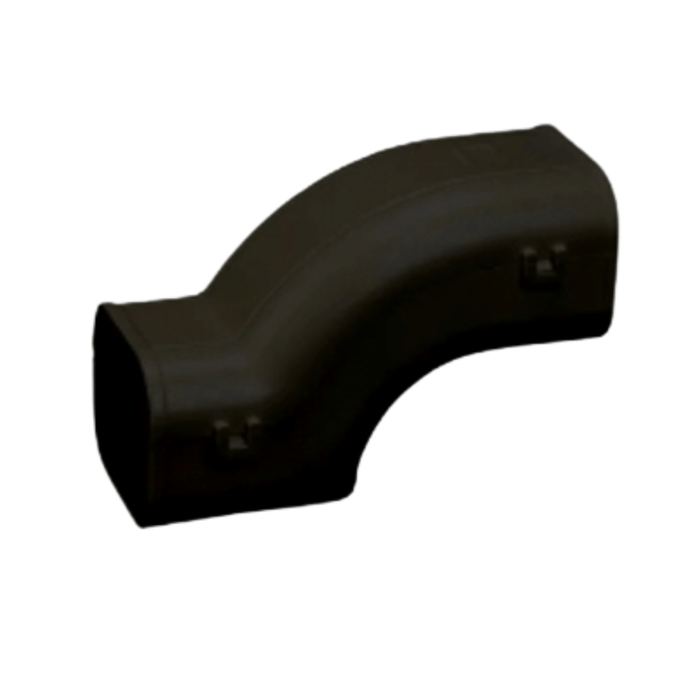 อุปกรณ์ข้อต่อข้ามคาน รางครอบท่อแอร์ UCO-75BK (75 มม.) CROSS OVER UPC UPVC DUCT LINER_1